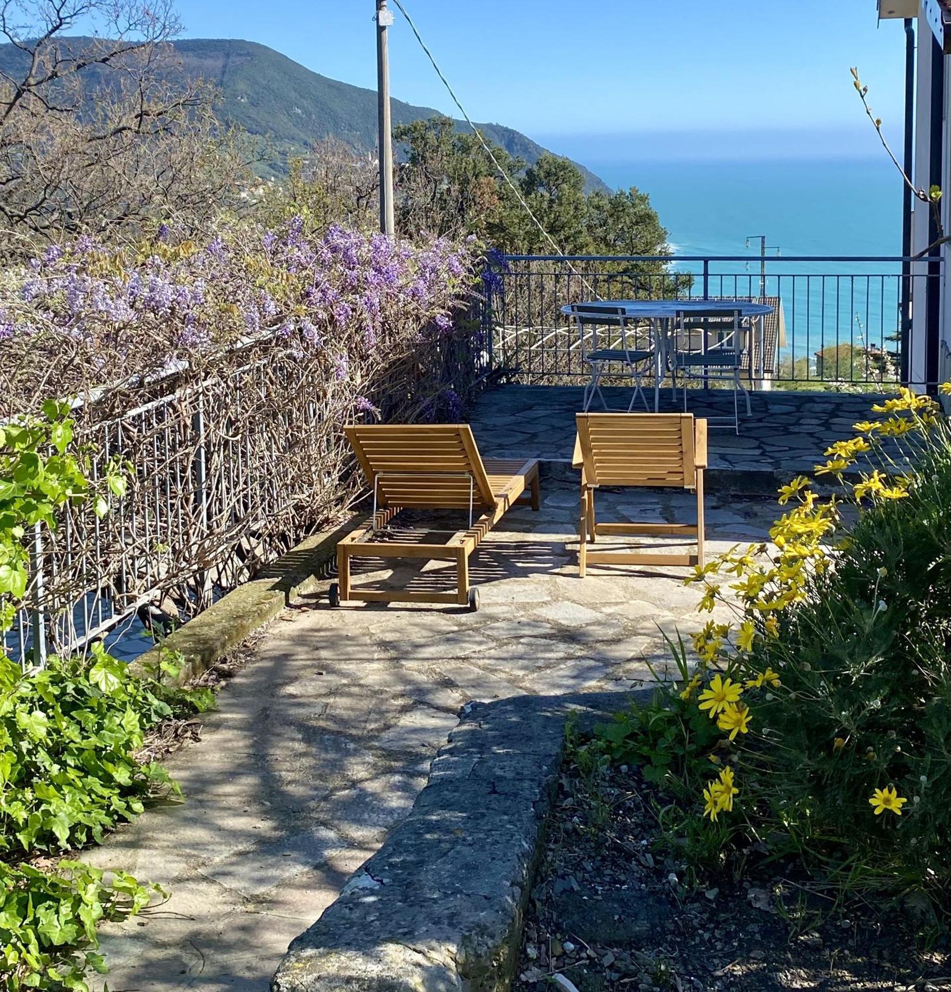 Agriturismo L'Ulivo E Il Mare Moneglia Exterior foto